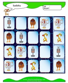 Sudoku Çocuk Bulmacaları